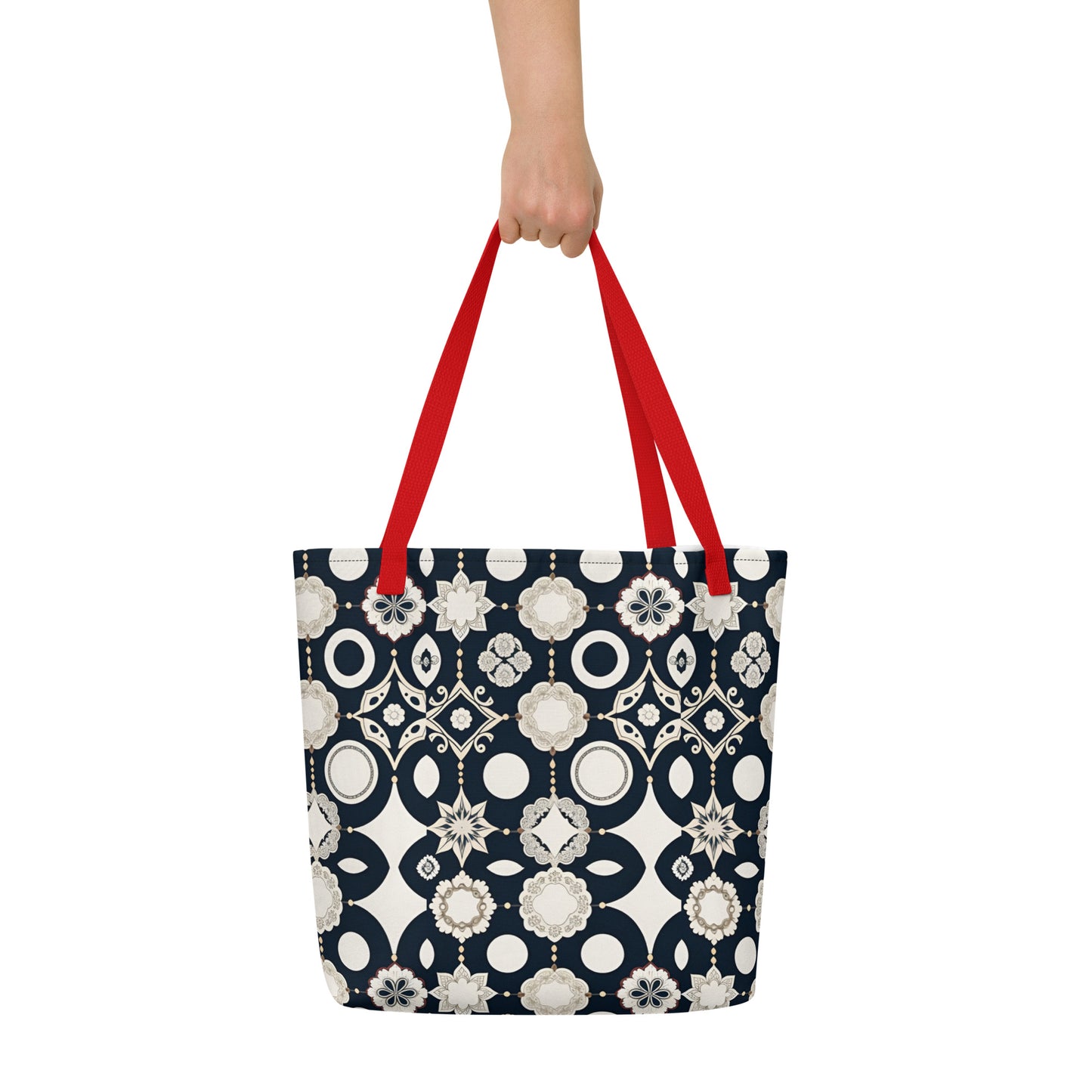 All-Over Print Large Tote Bag