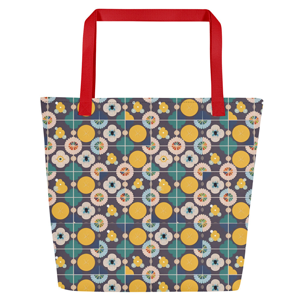 All-Over Print Large Tote Bag