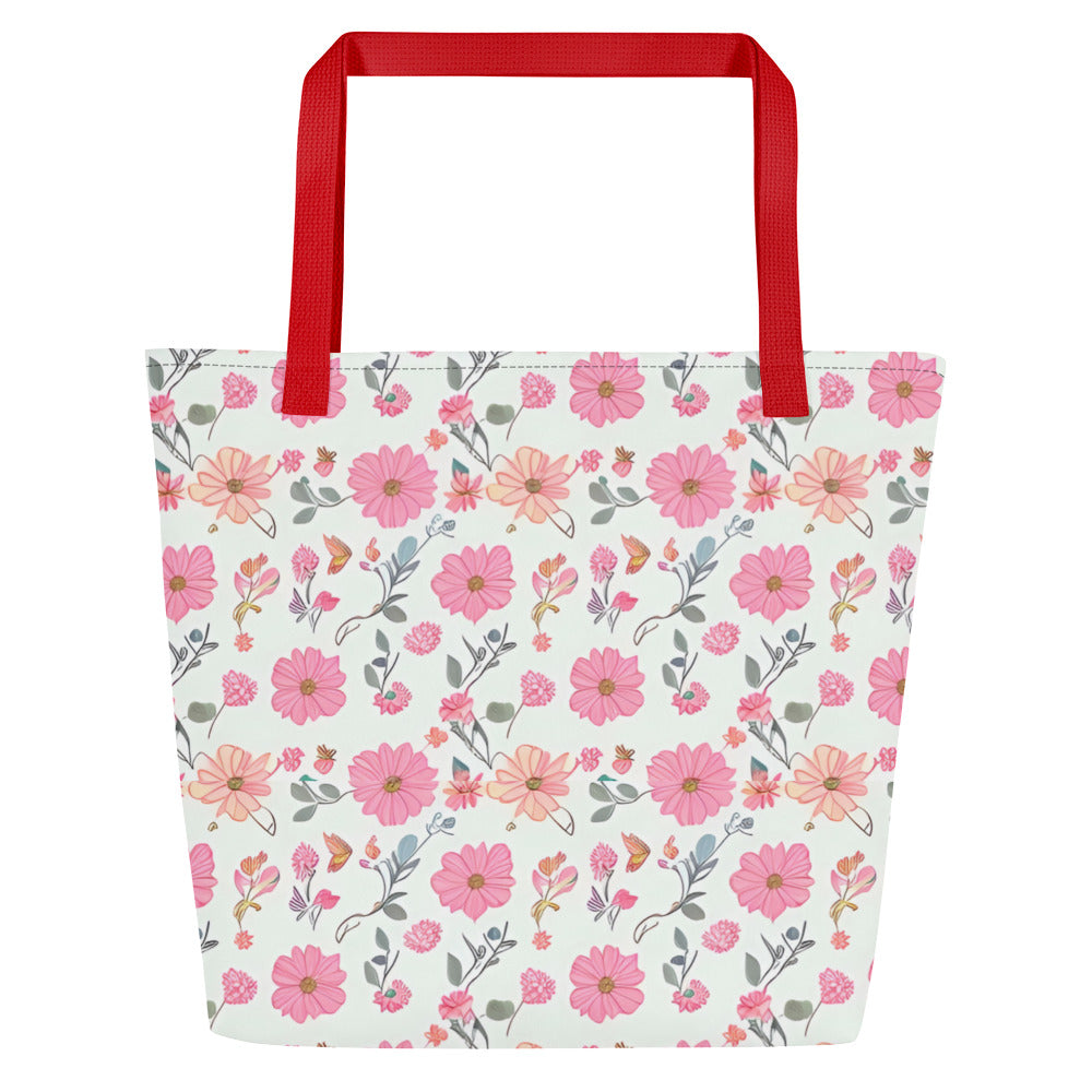 All-Over Print Large Tote Bag