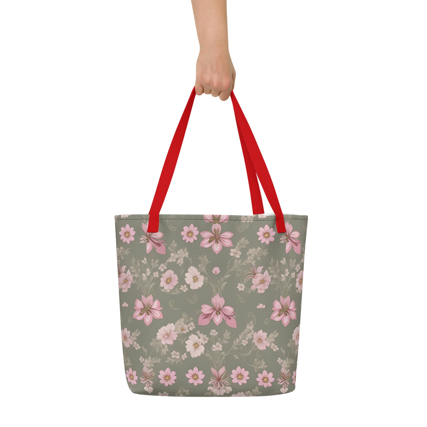 All-Over Print Large Tote Bag