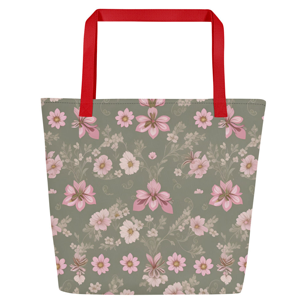 All-Over Print Large Tote Bag