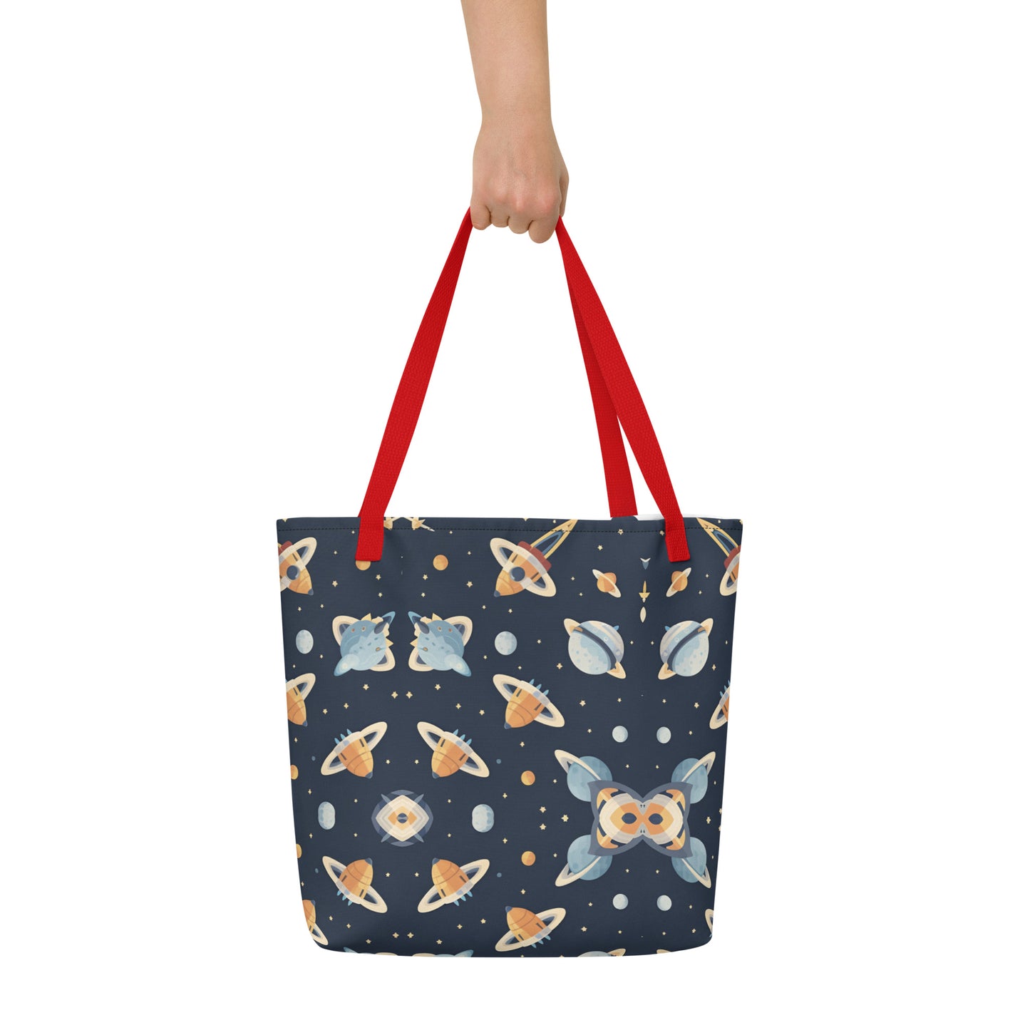 All-Over Print Large Tote Bag