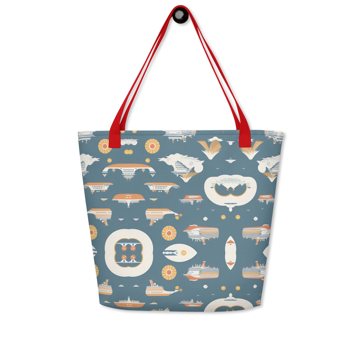 All-Over Print Large Tote Bag