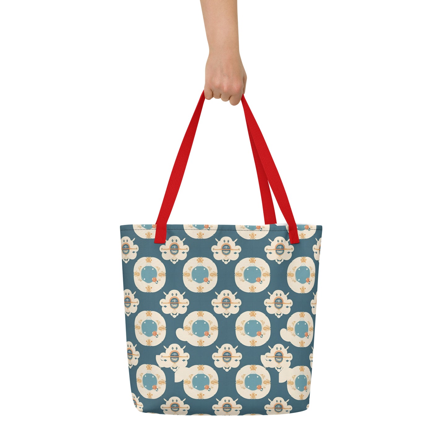 All-Over Print Large Tote Bag