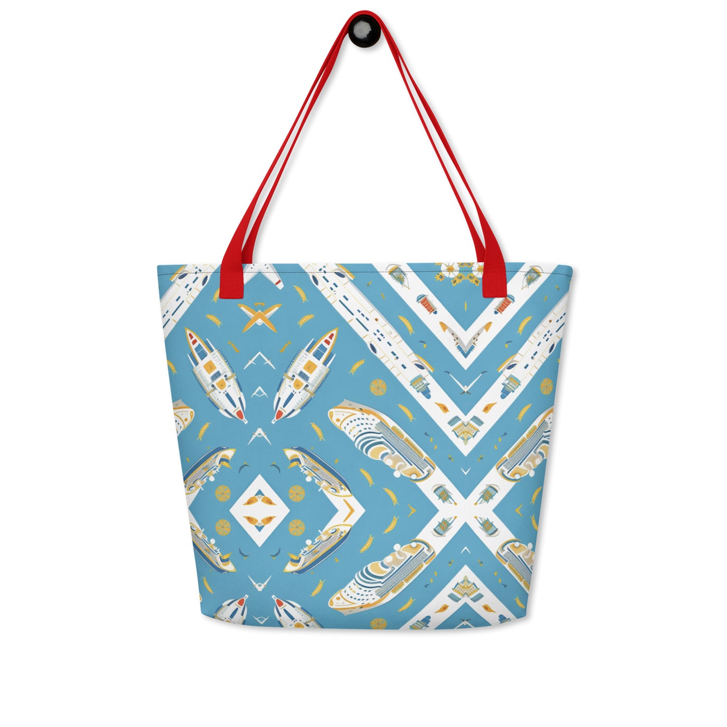 All-Over Print Large Tote Bag