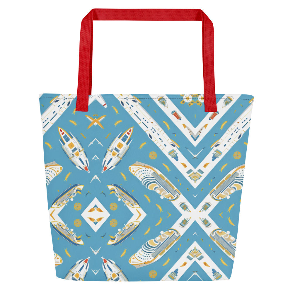 All-Over Print Large Tote Bag