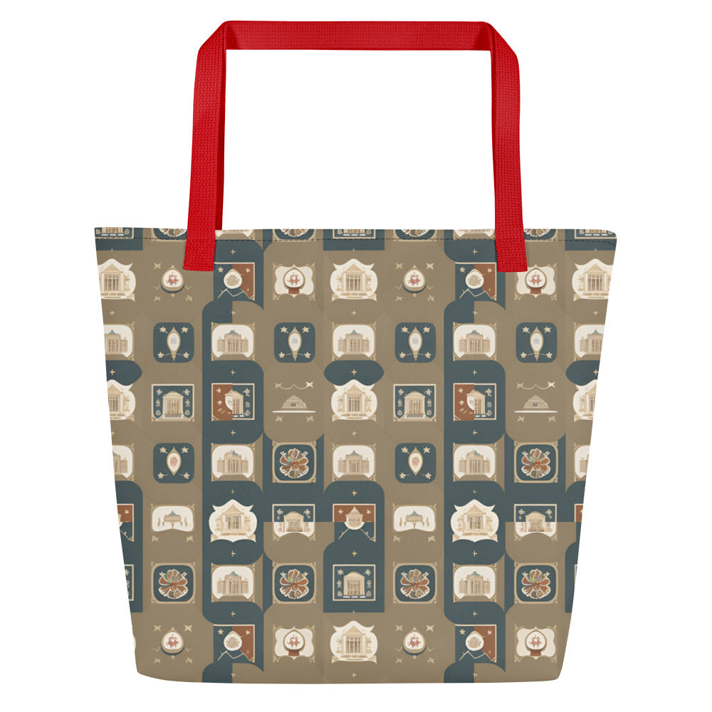 All-Over Print Large Tote Bag