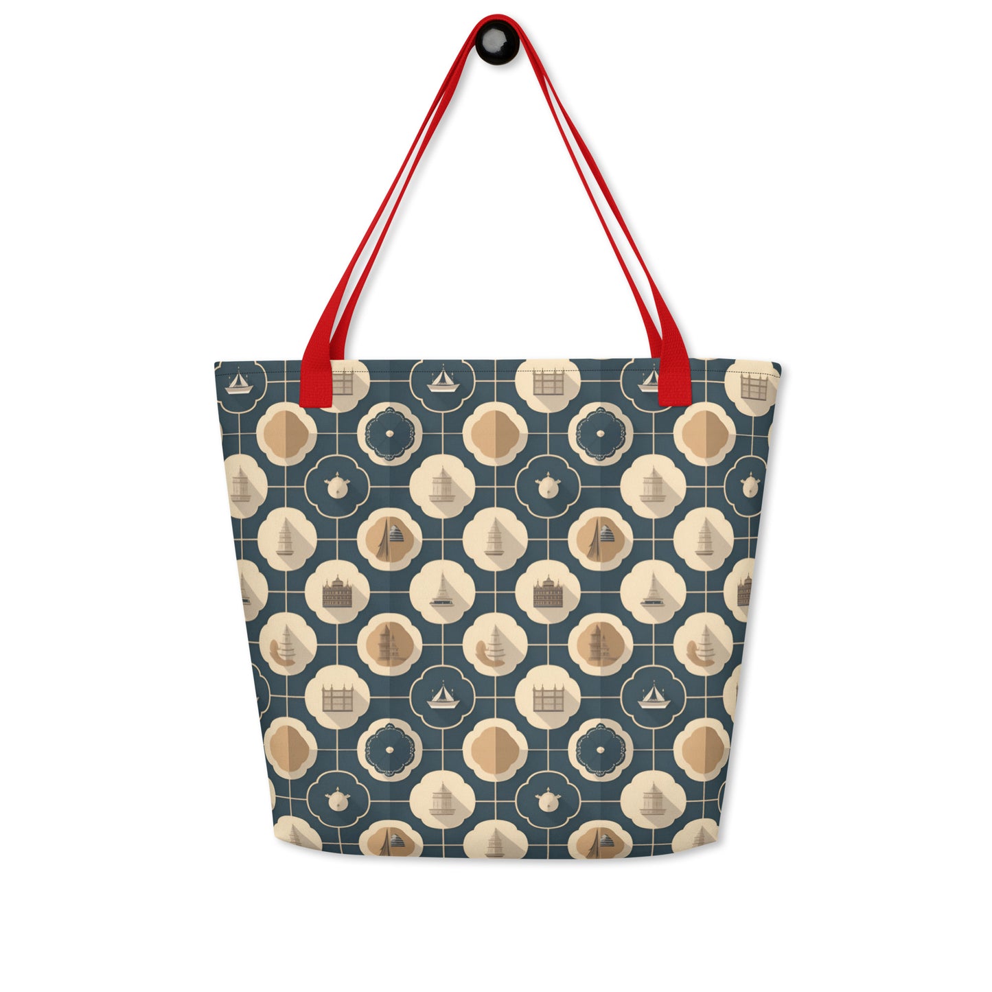 All-Over Print Large Tote Bag