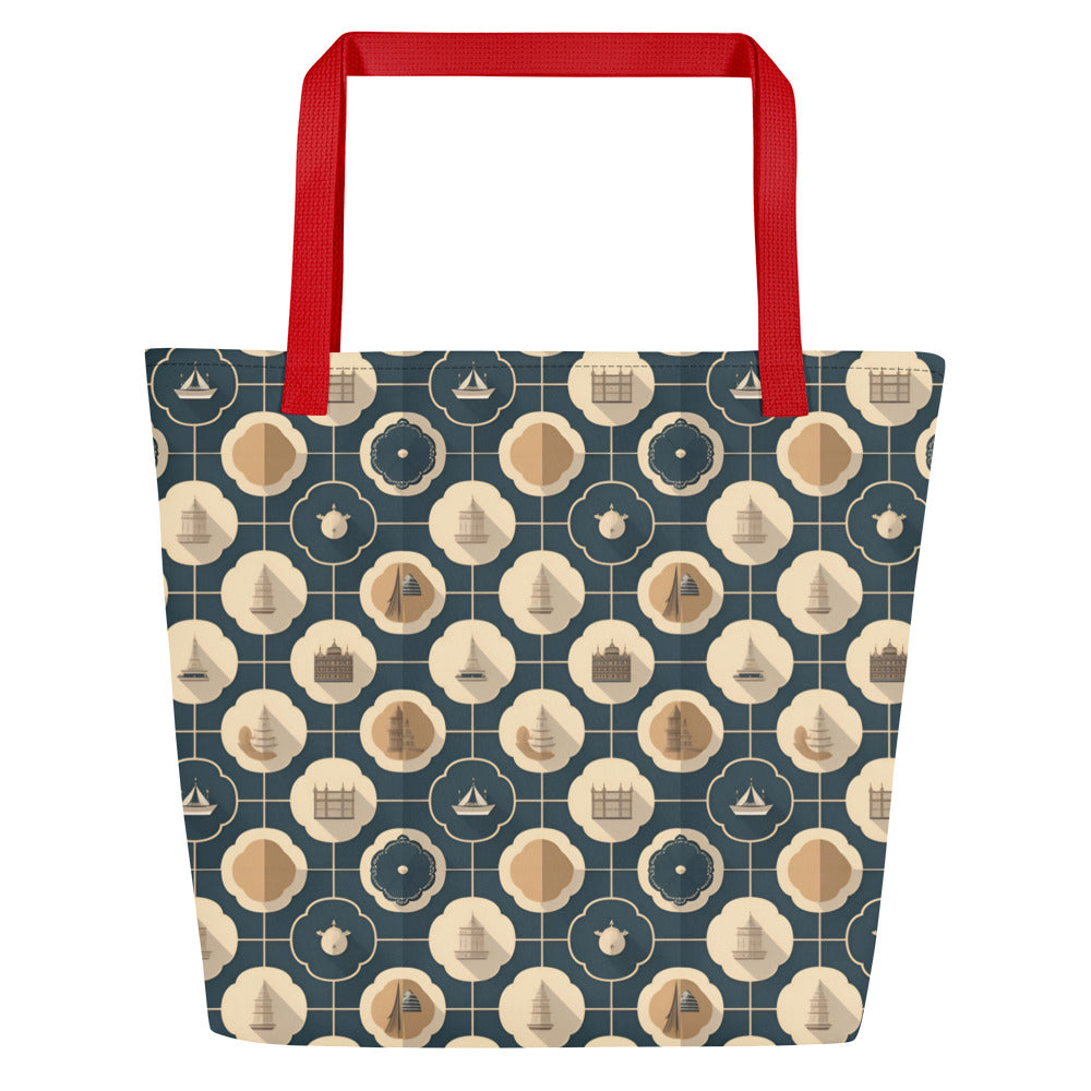 All-Over Print Large Tote Bag