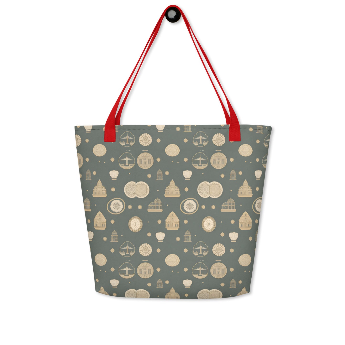 All-Over Print Large Tote Bag