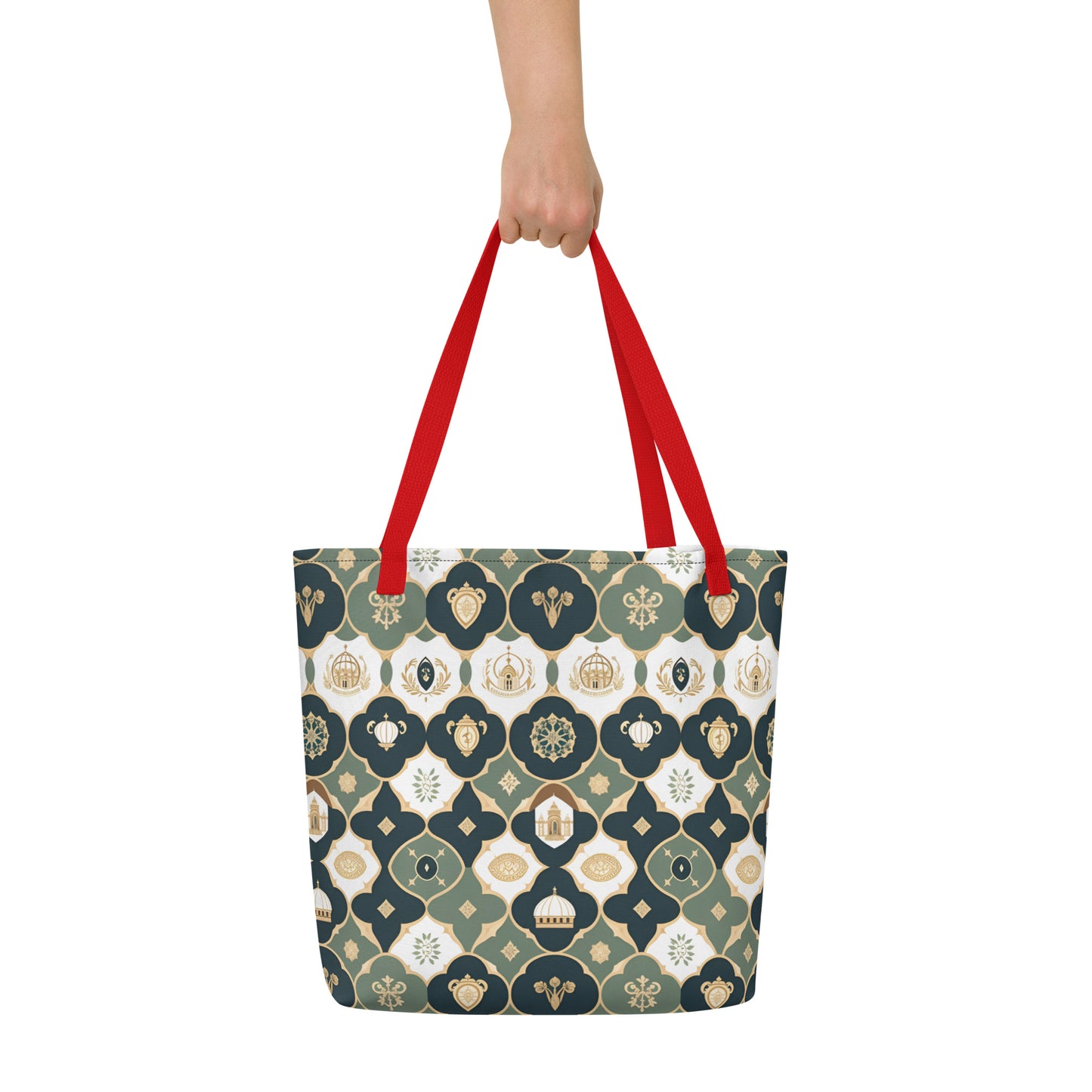 All-Over Print Large Tote Bag