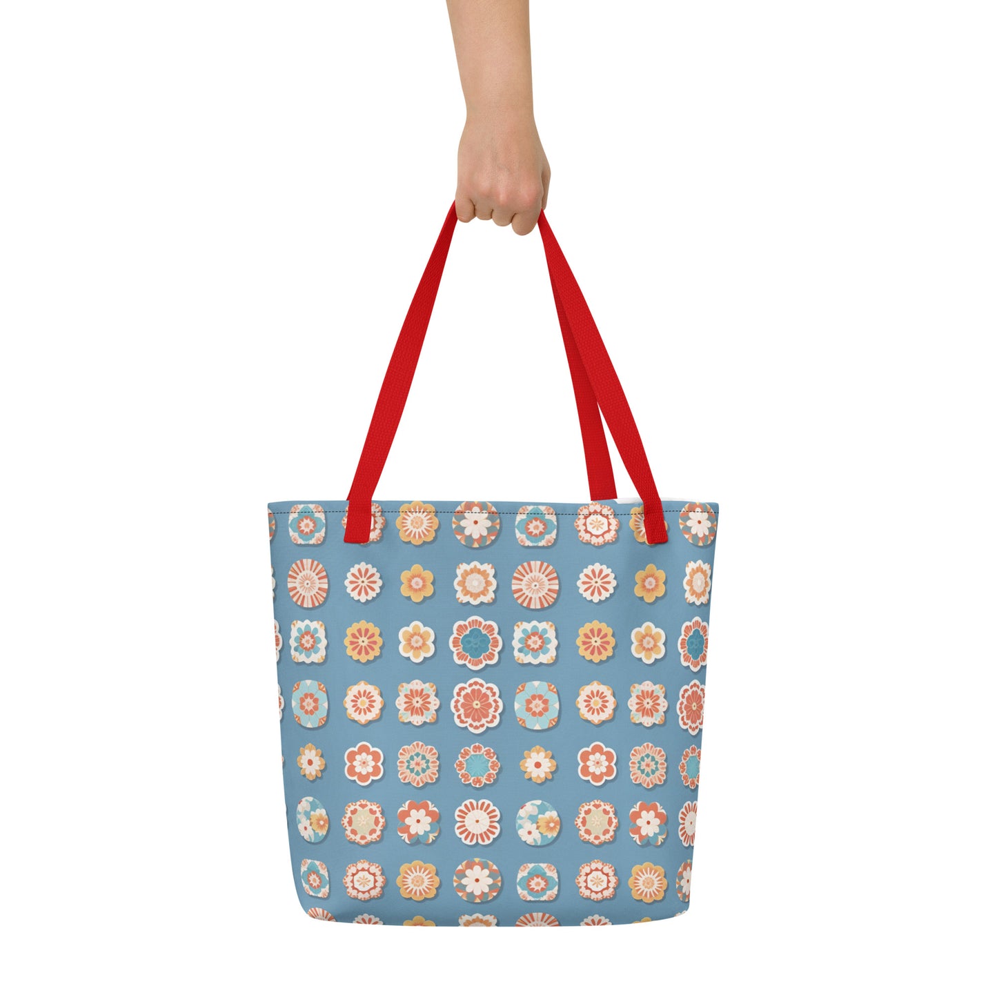 All-Over Print Large Tote Bag