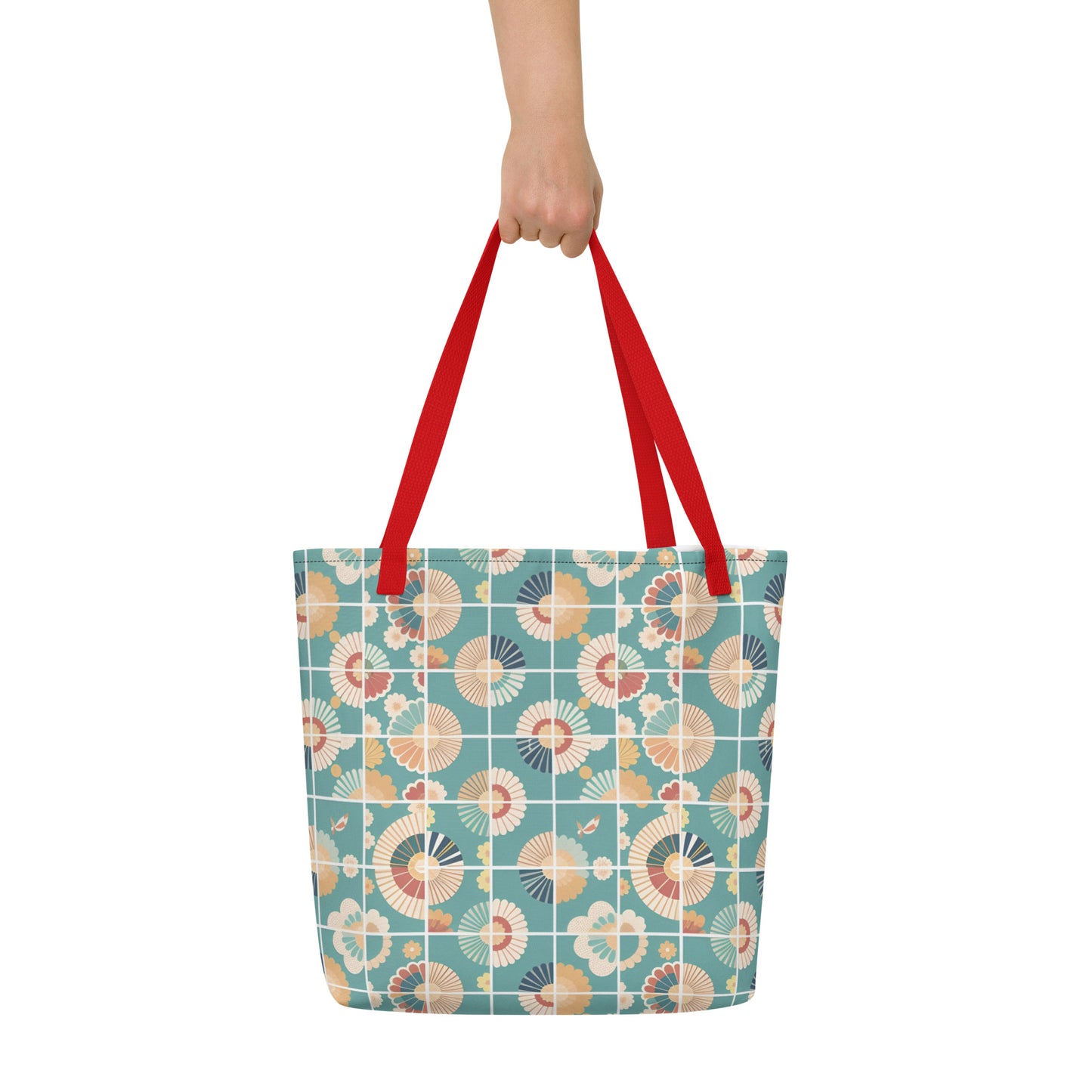 All-Over Print Large Tote Bag