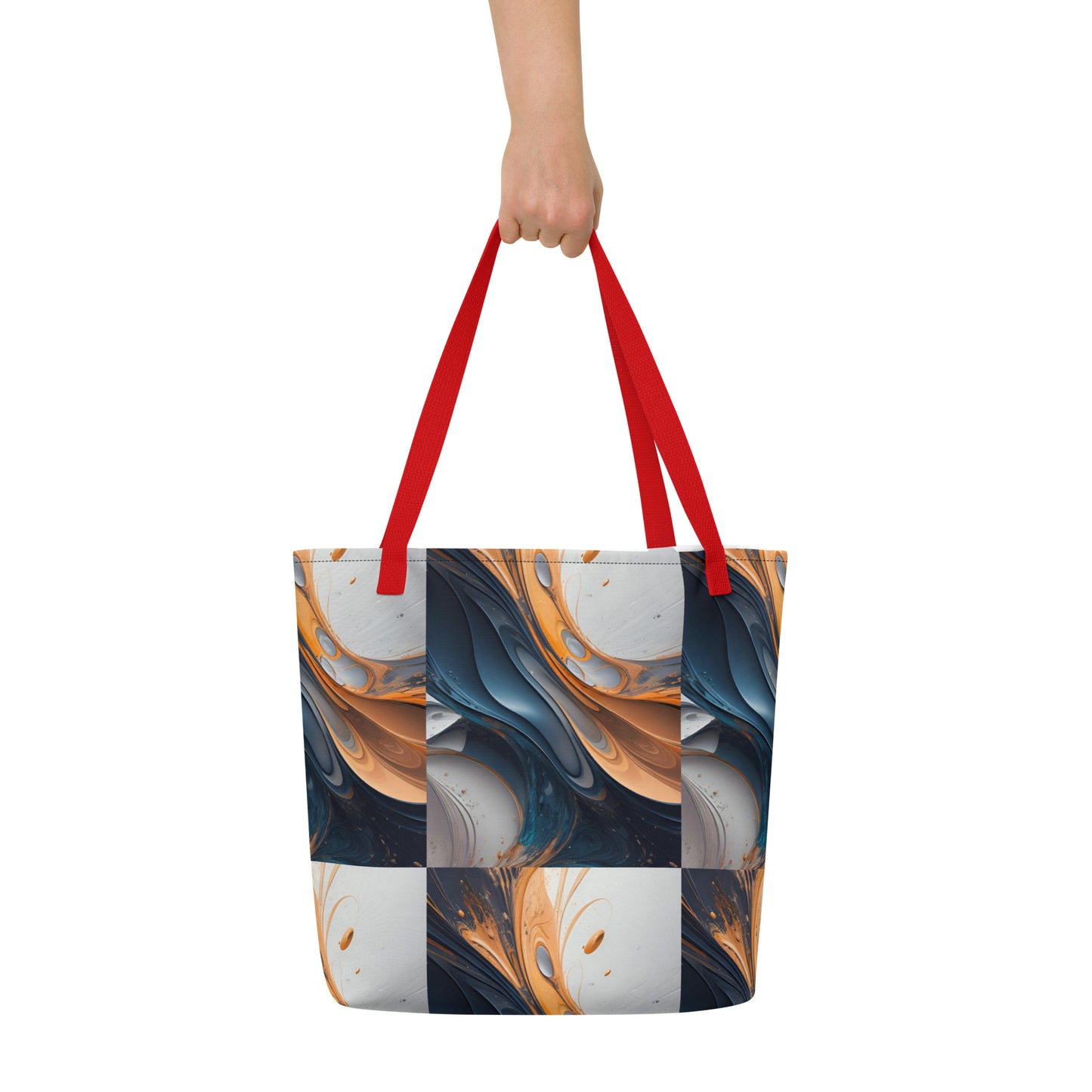 All-Over Print Large Tote Bag