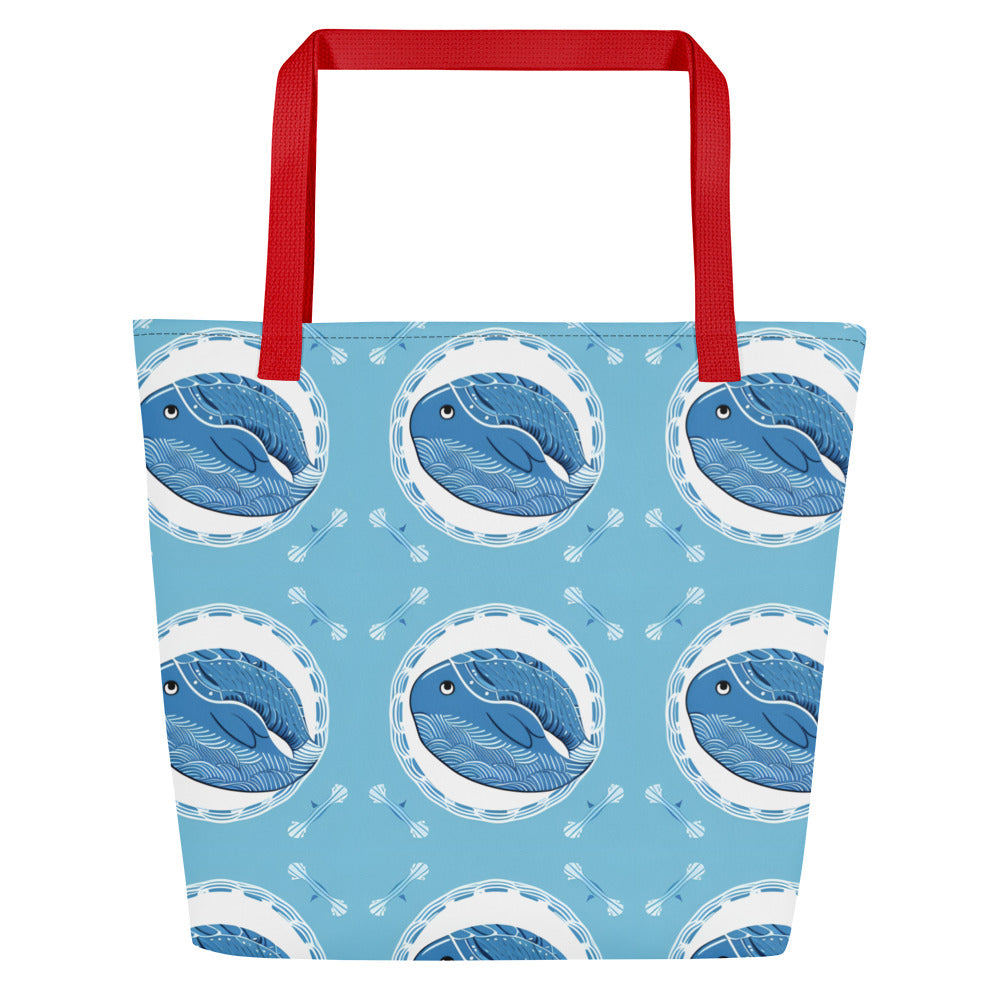 All-Over Print Large Tote Bag