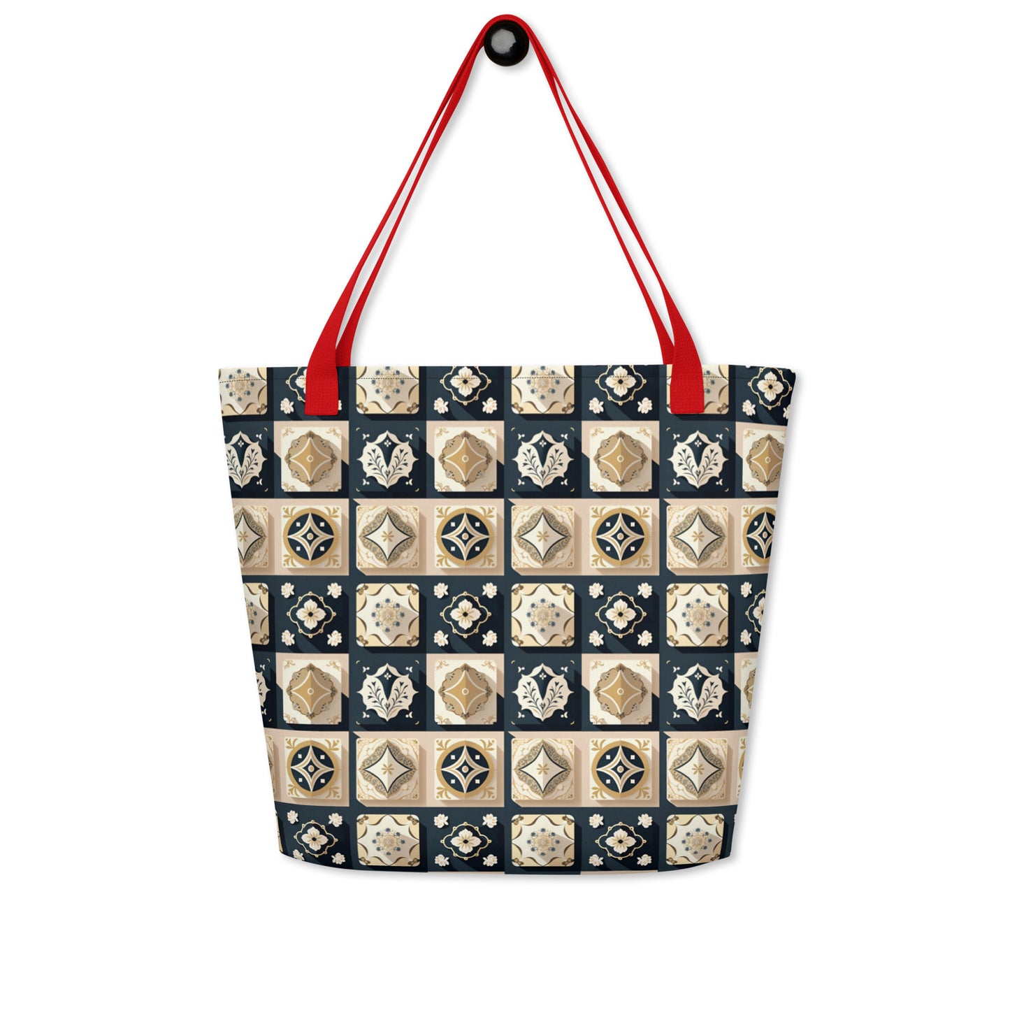 All-Over Print Large Tote Bag