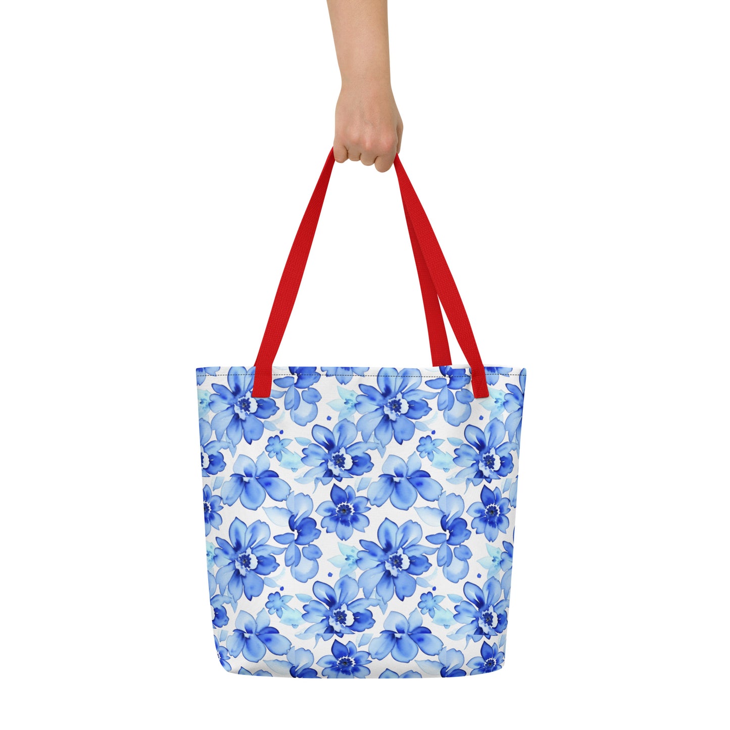 All-Over Print Large Tote Bag