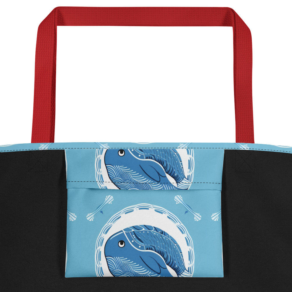 All-Over Print Large Tote Bag