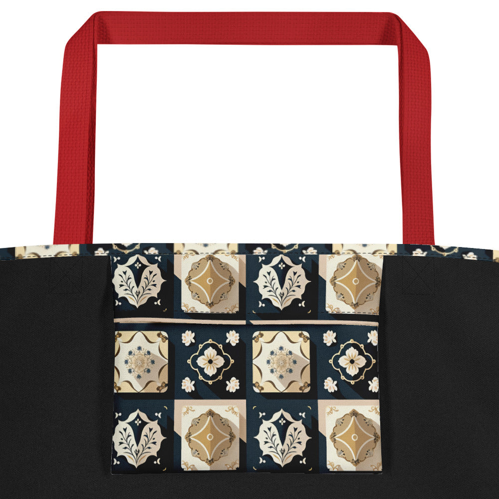 All-Over Print Large Tote Bag