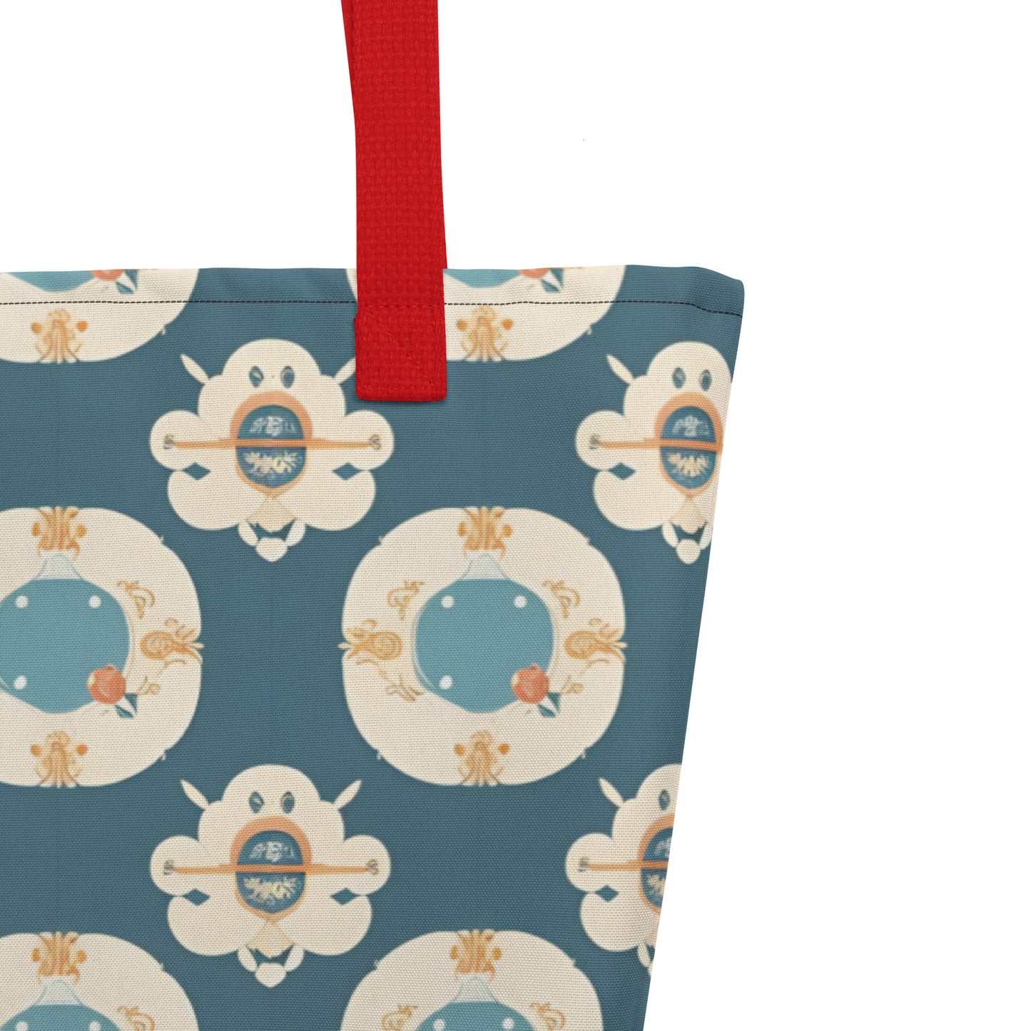 All-Over Print Large Tote Bag