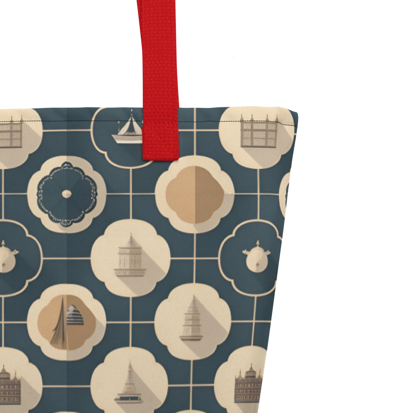 All-Over Print Large Tote Bag