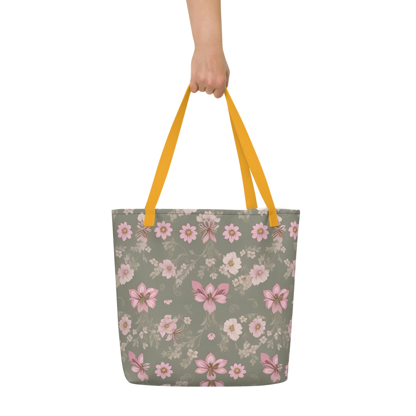 All-Over Print Large Tote Bag