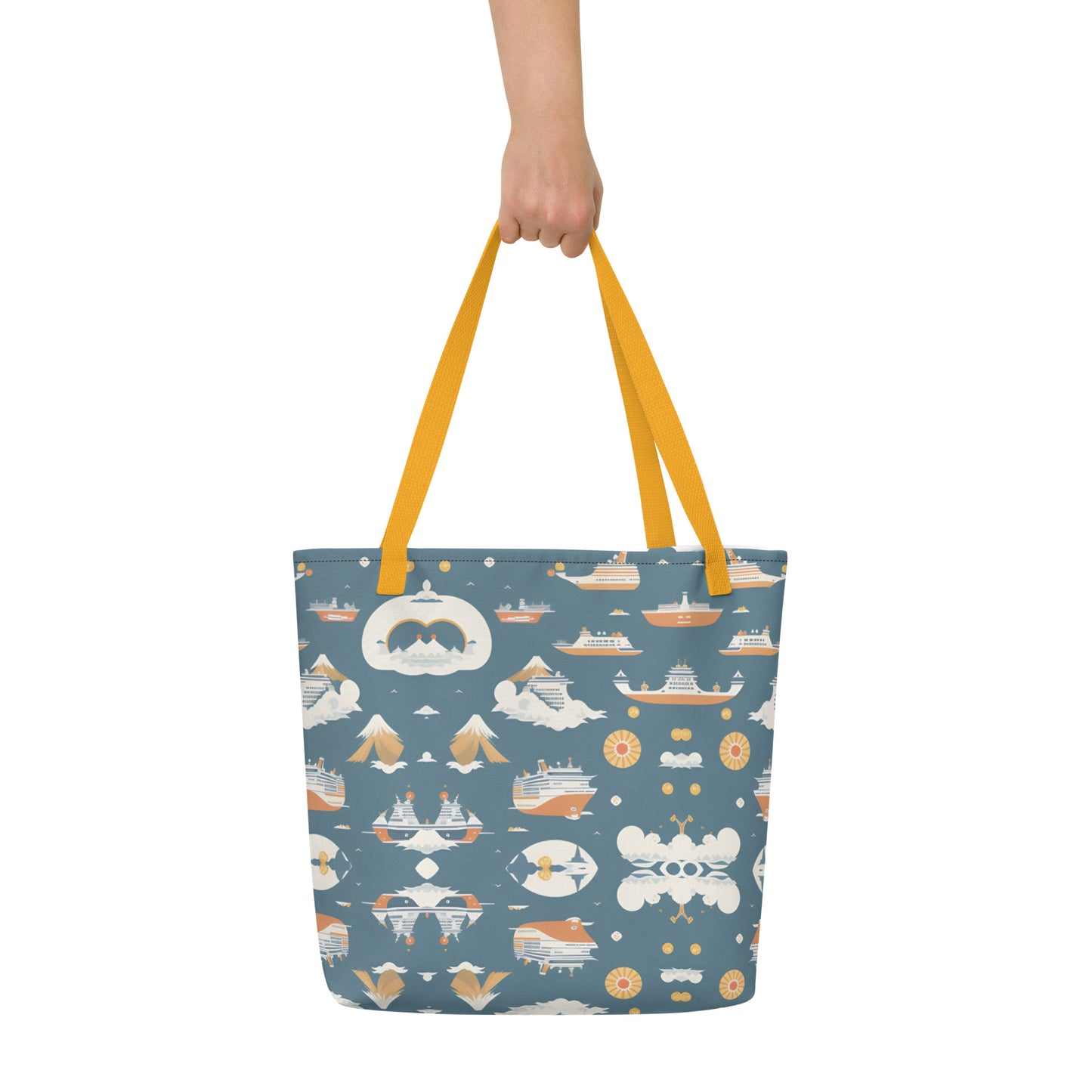 All-Over Print Large Tote Bag