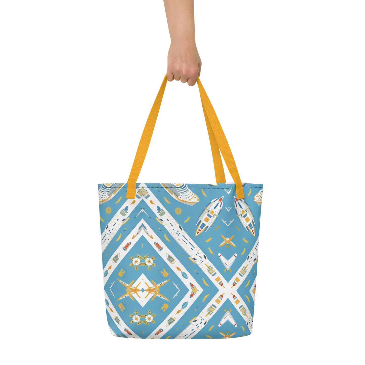 All-Over Print Large Tote Bag