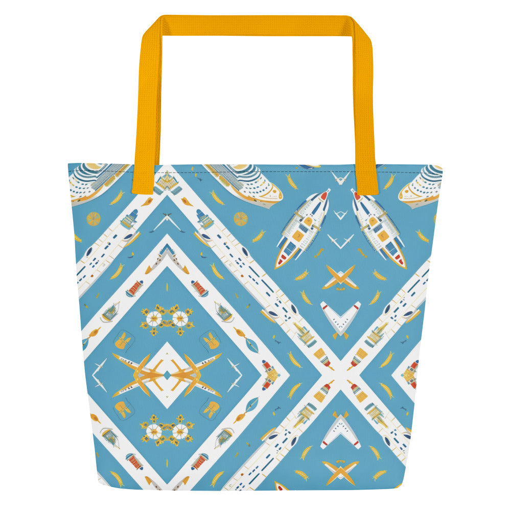 All-Over Print Large Tote Bag