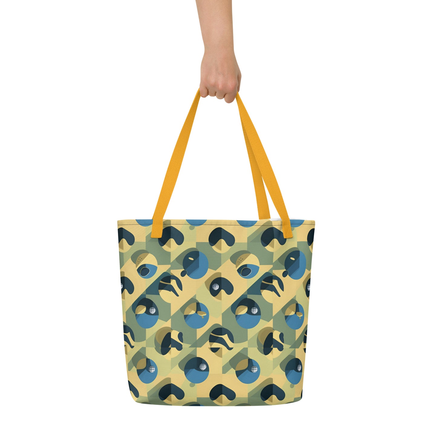 All-Over Print Large Tote Bag