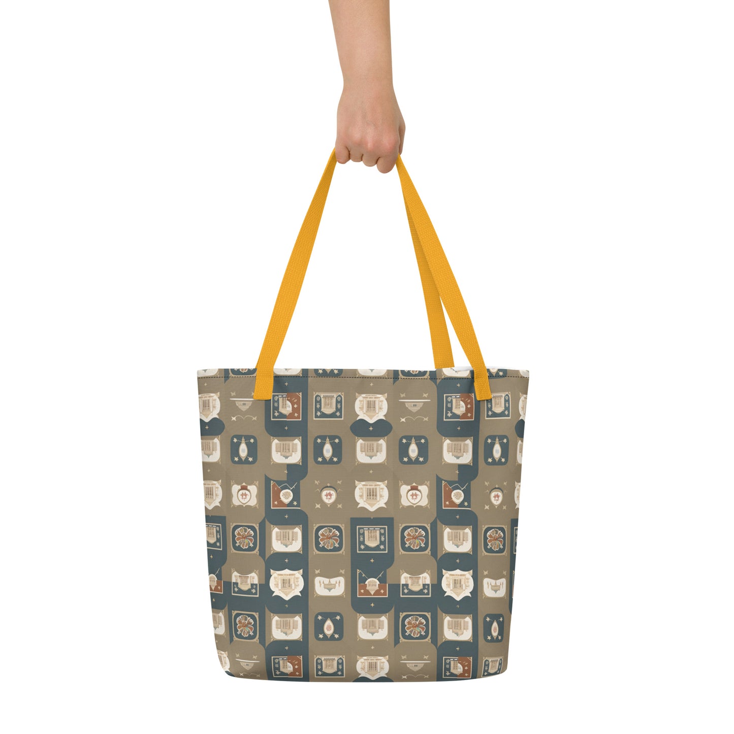 All-Over Print Large Tote Bag