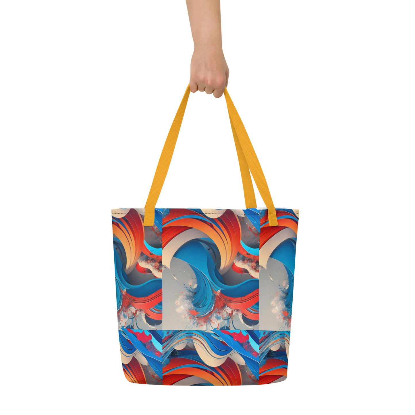 All-Over Print Large Tote Bag