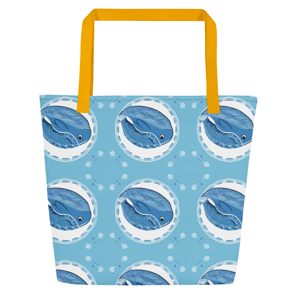 All-Over Print Large Tote Bag