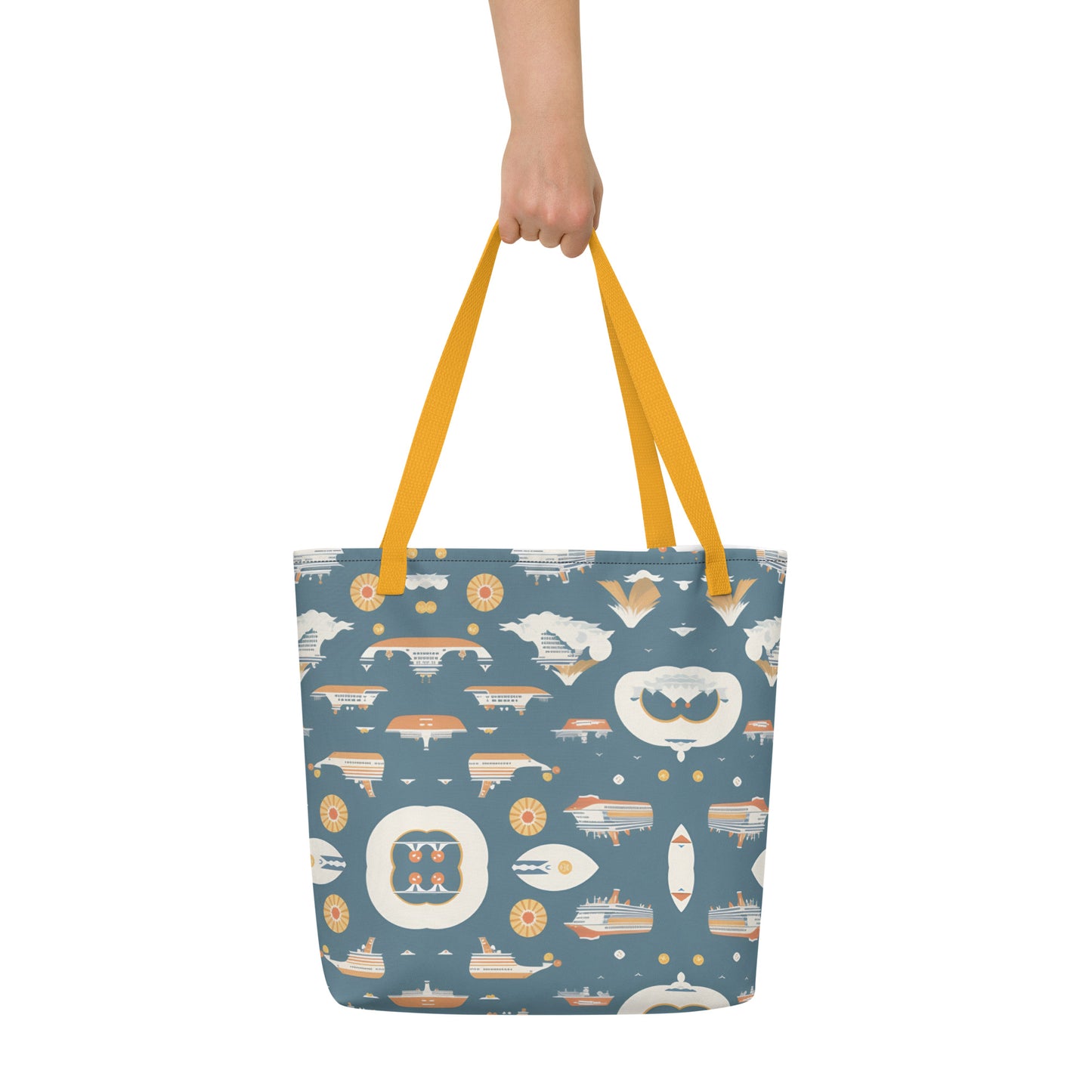 All-Over Print Large Tote Bag