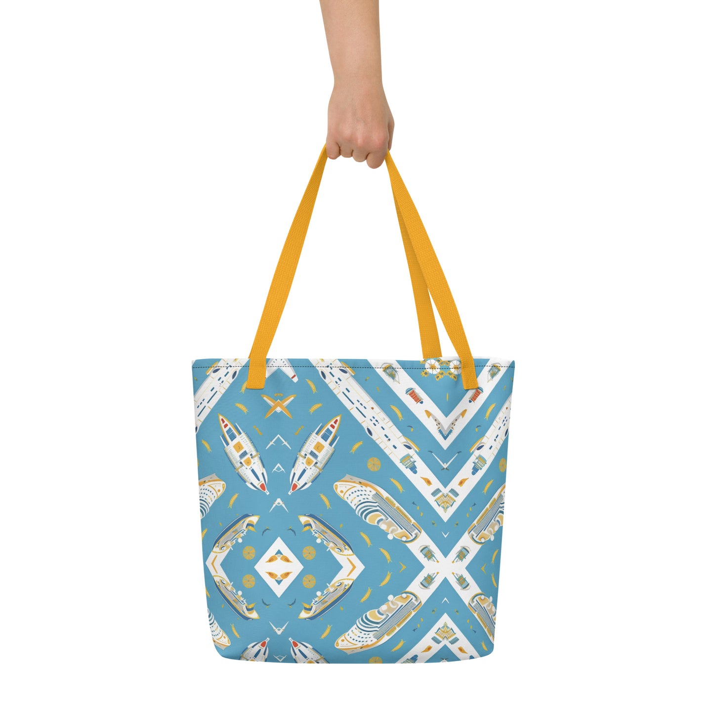 All-Over Print Large Tote Bag