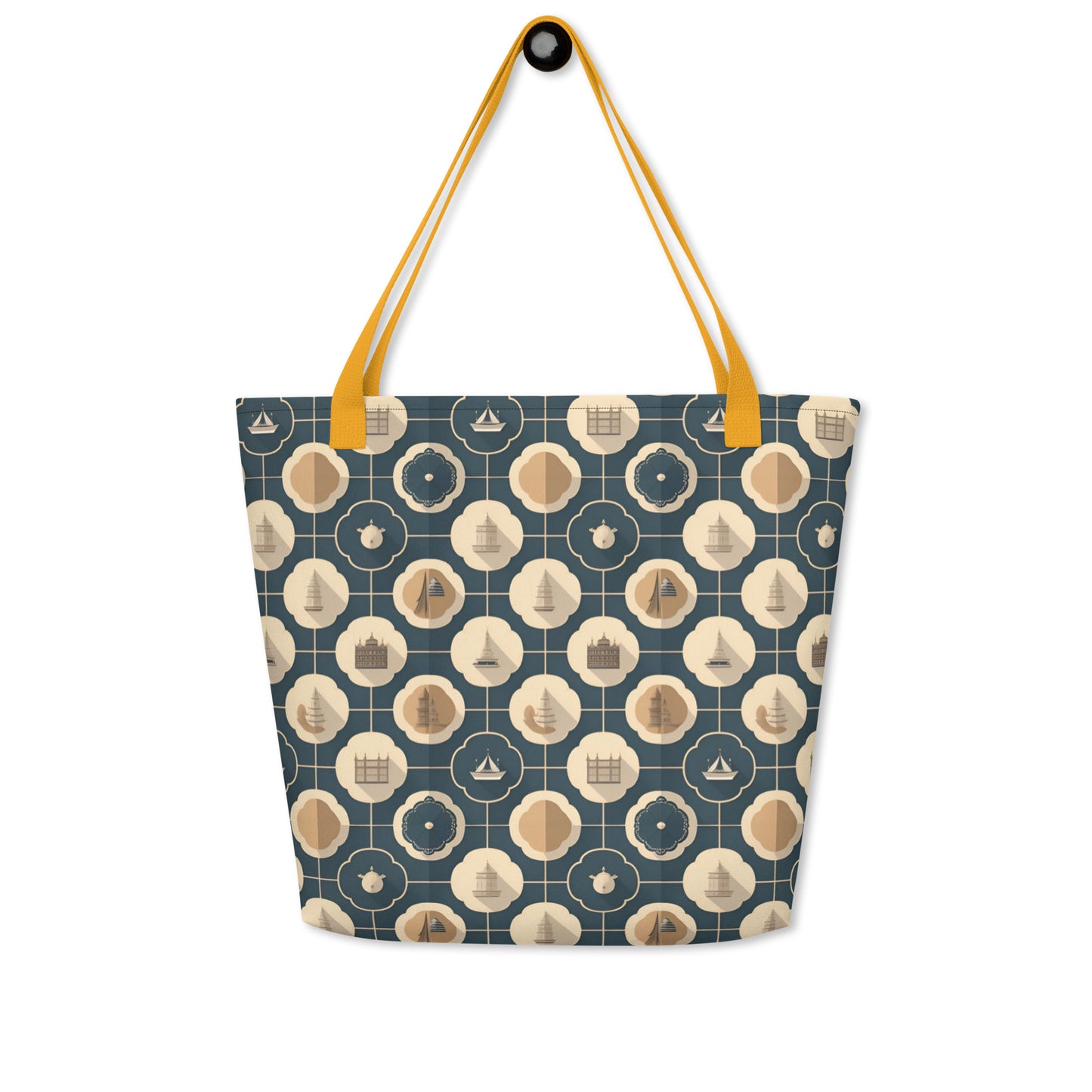 All-Over Print Large Tote Bag