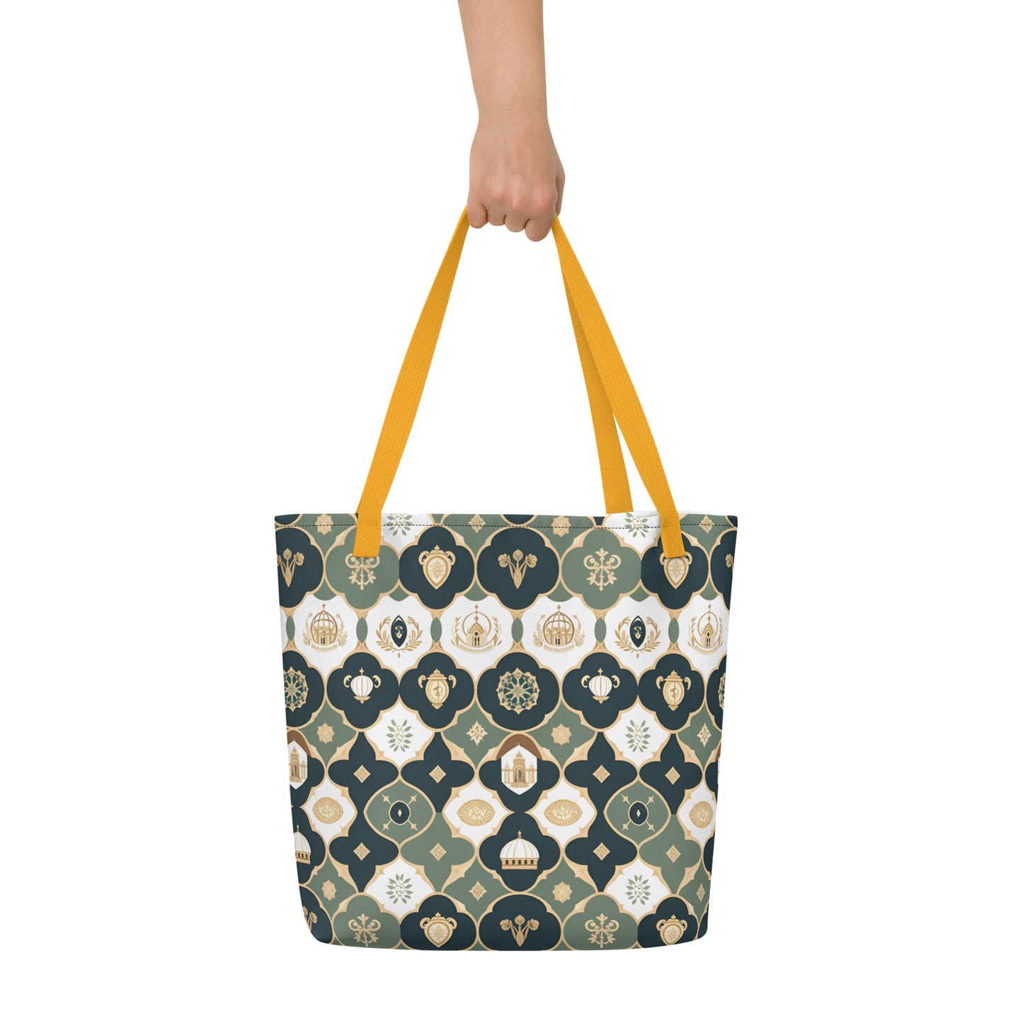 All-Over Print Large Tote Bag