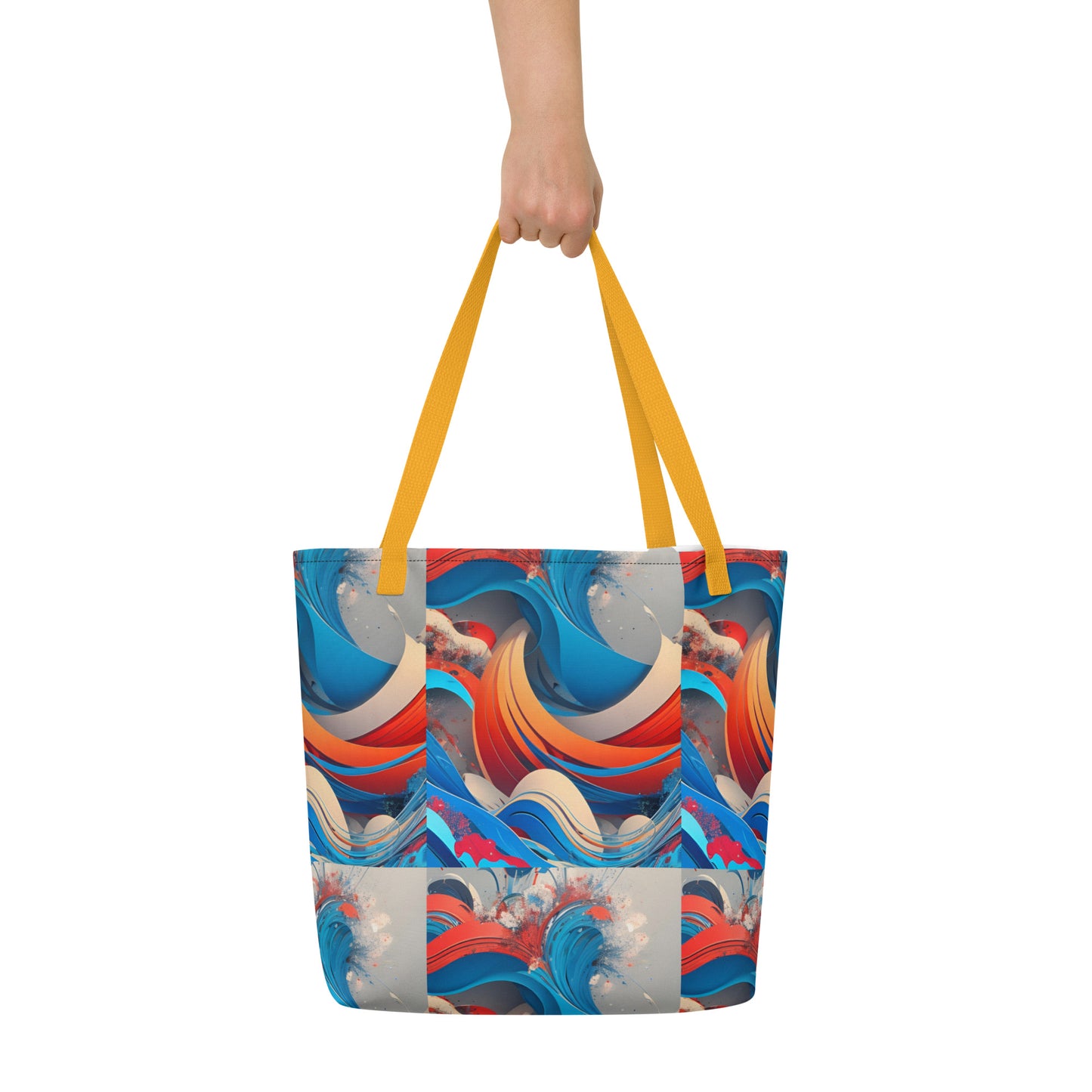 All-Over Print Large Tote Bag