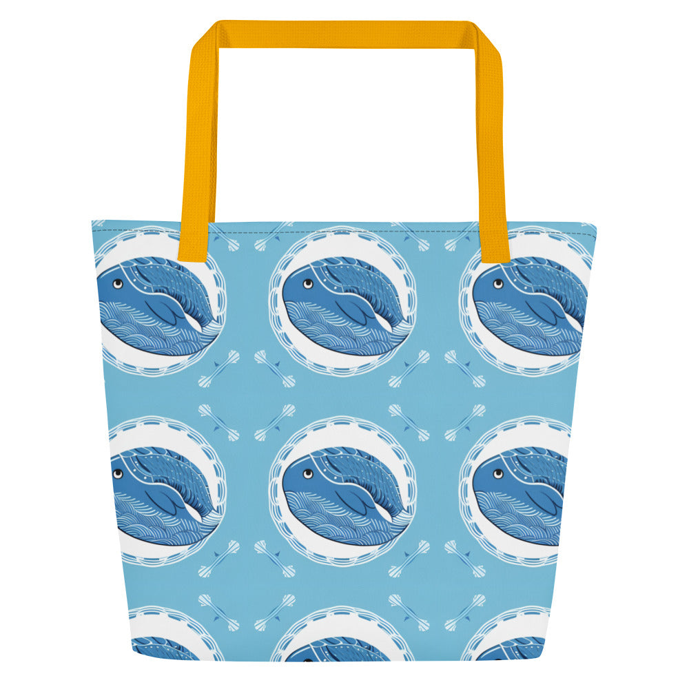 All-Over Print Large Tote Bag