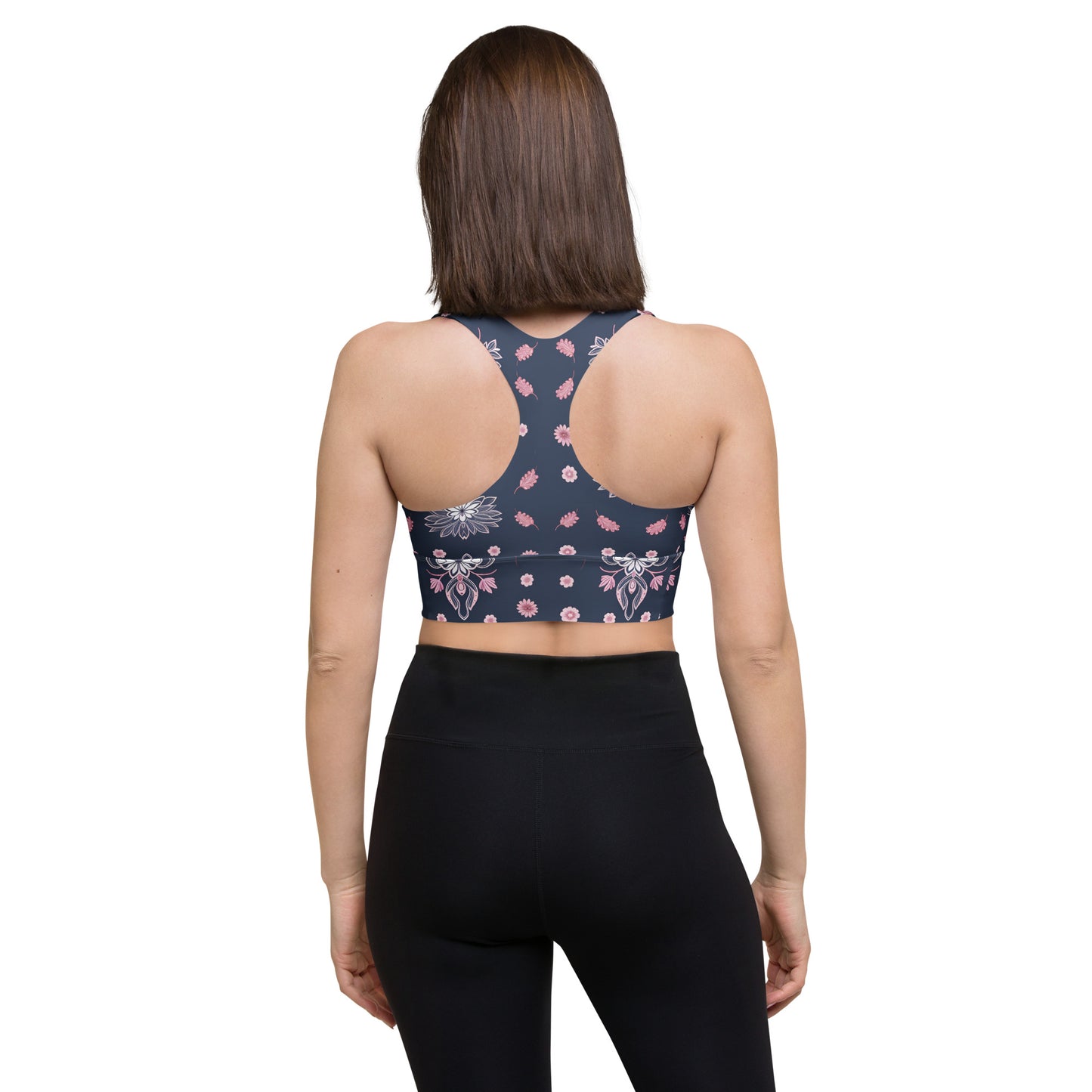 Longline sports bra