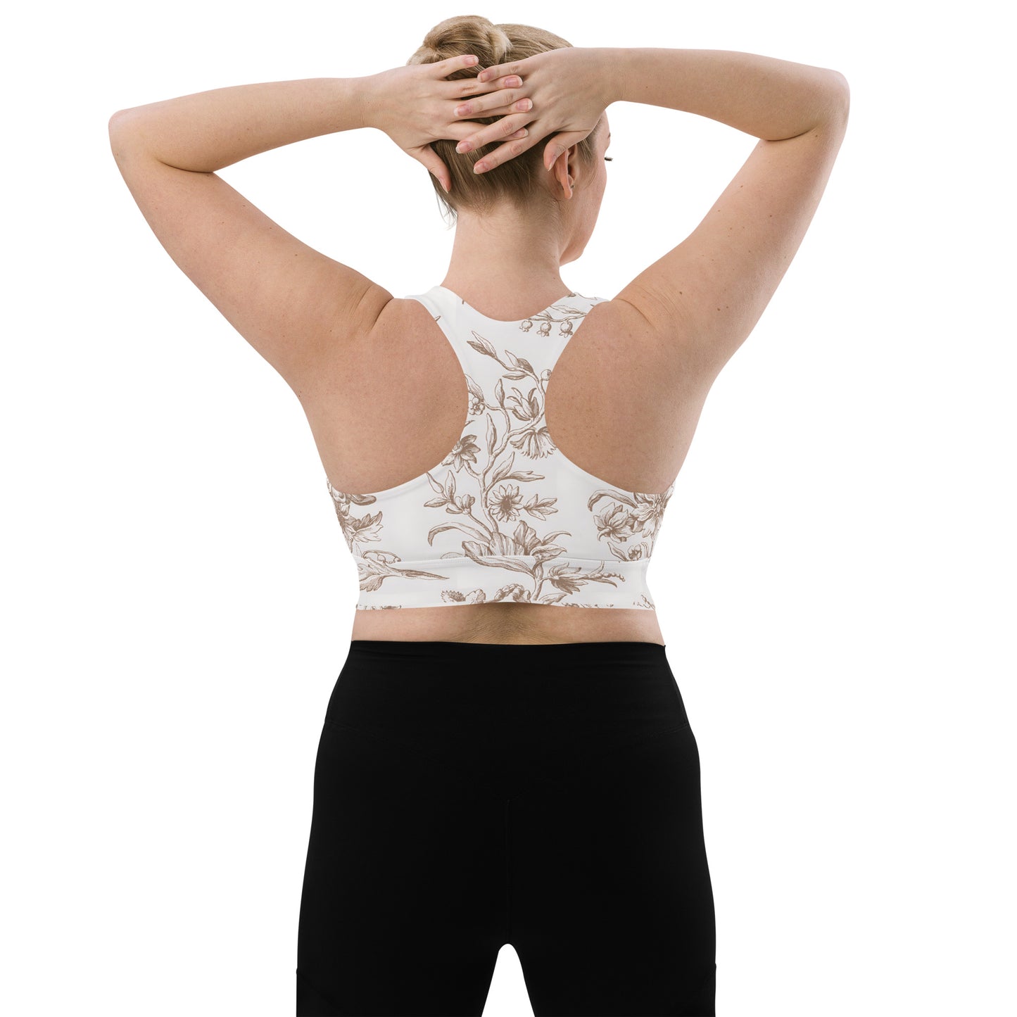 Longline sports bra