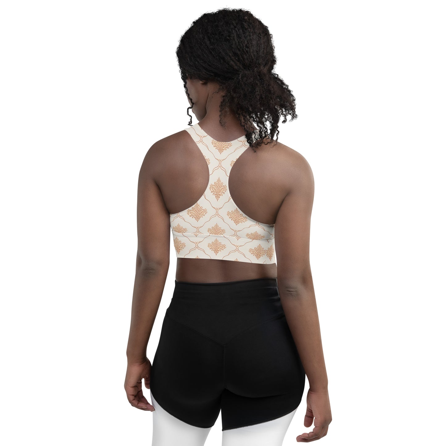 Longline sports bra