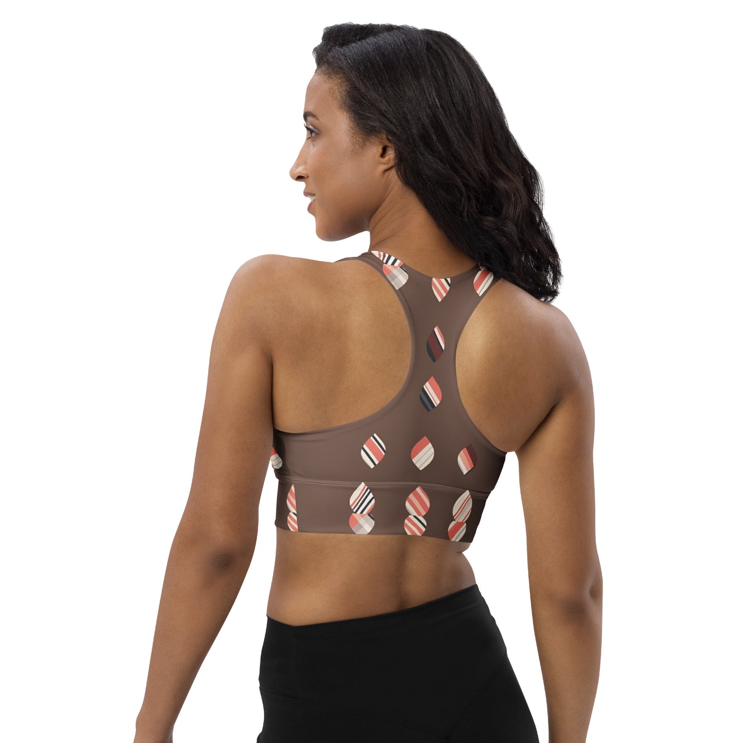 Longline sports bra