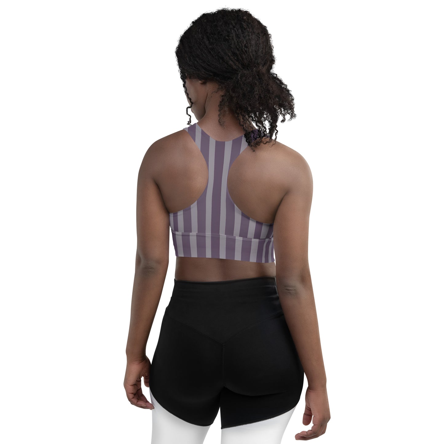 Longline sports bra