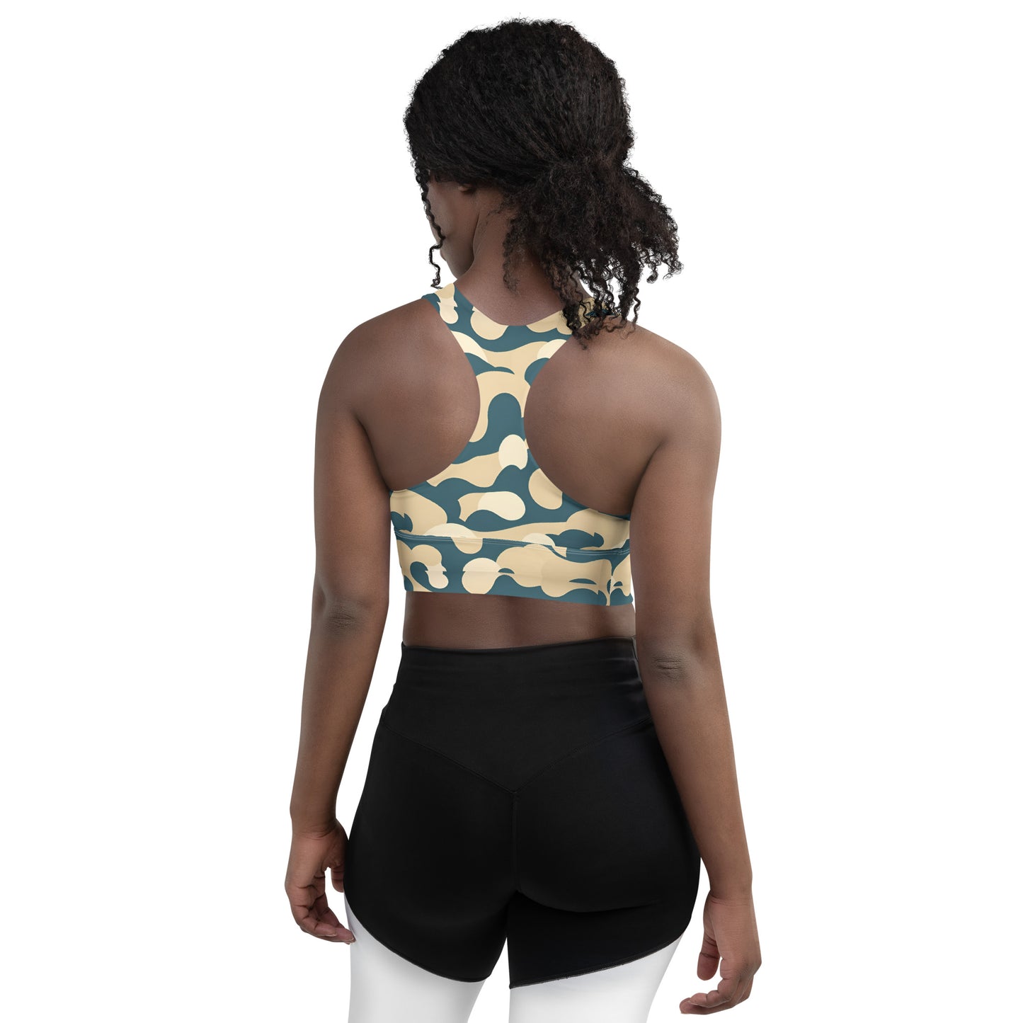 Longline sports bra