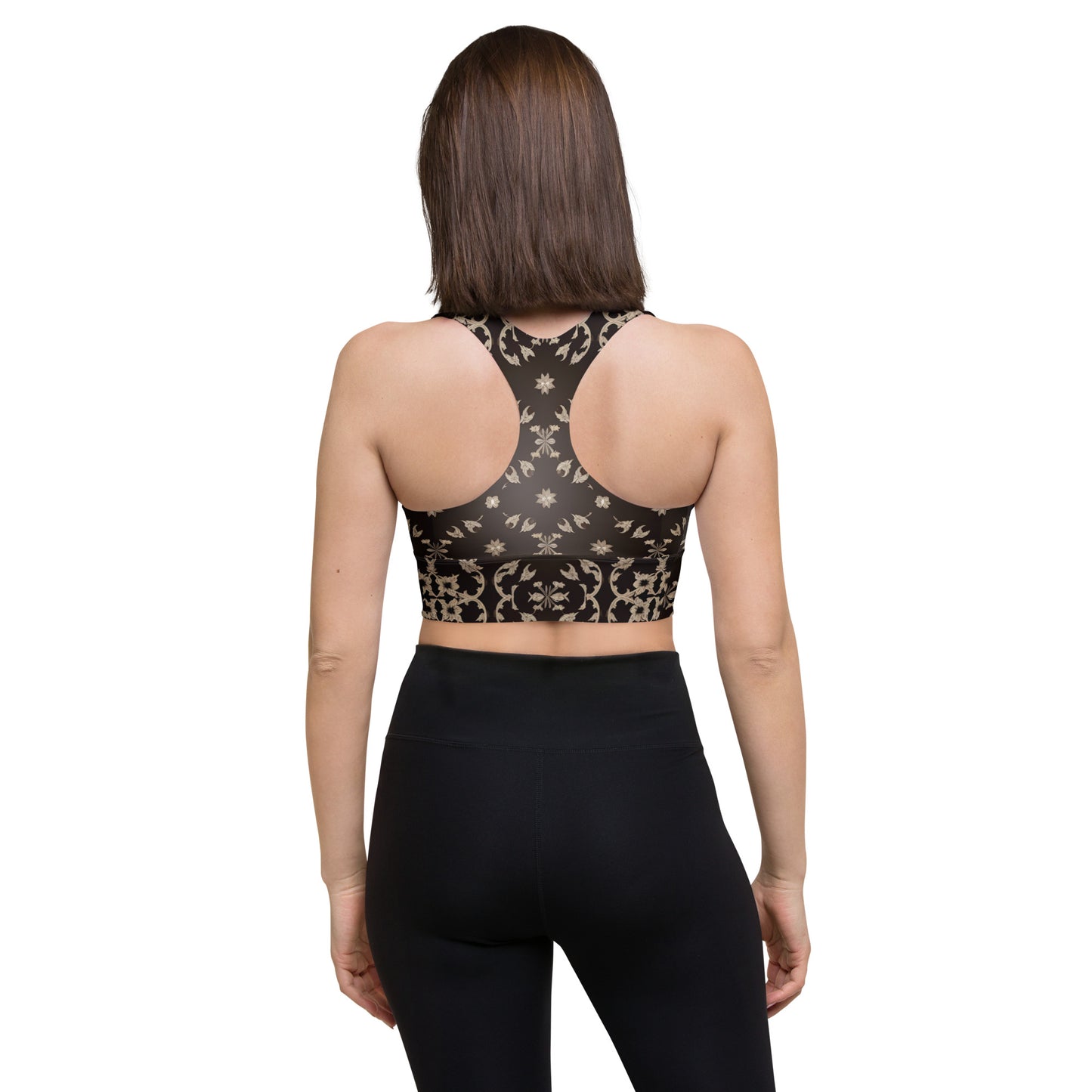 Longline sports bra