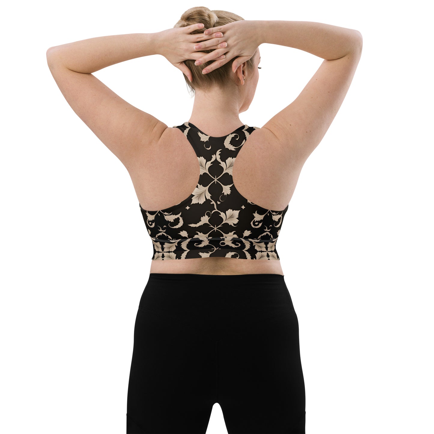 Longline sports bra