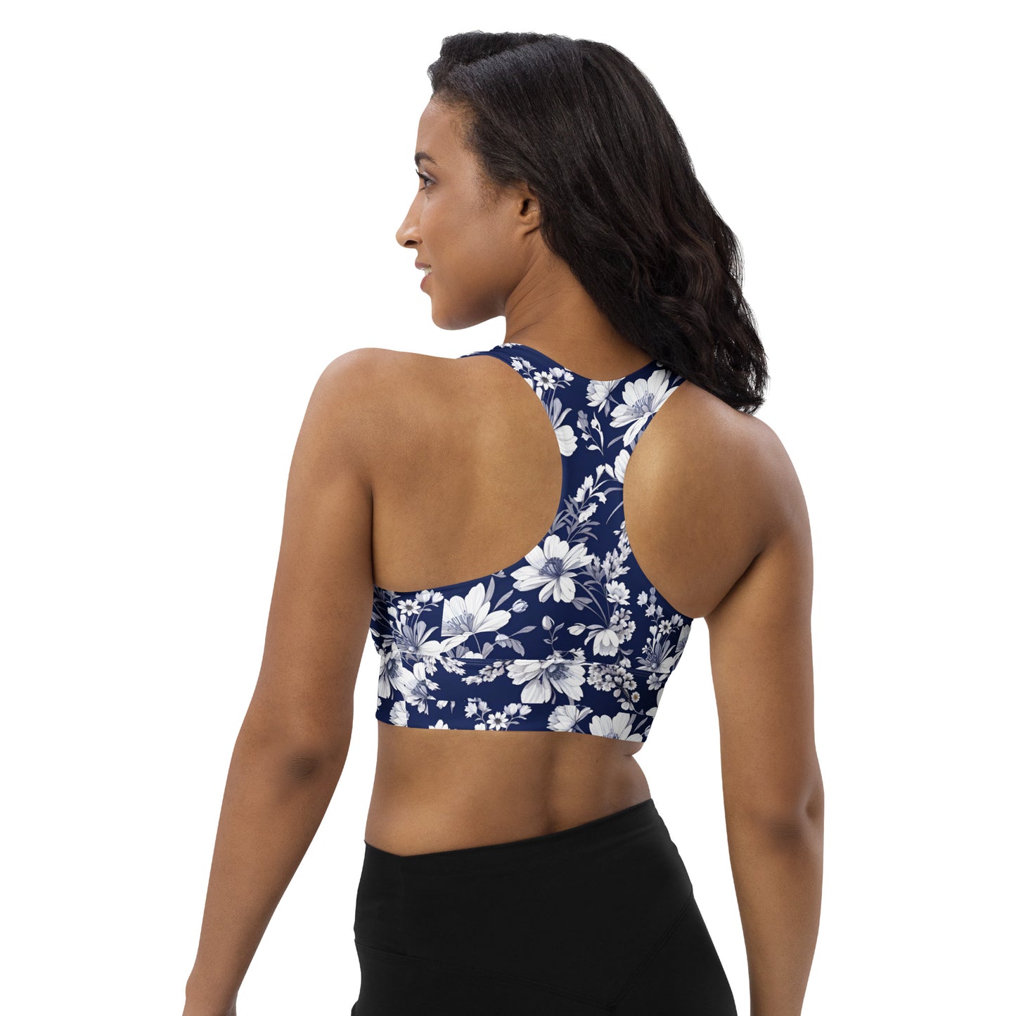 Longline sports bra