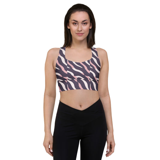 Longline sports bra