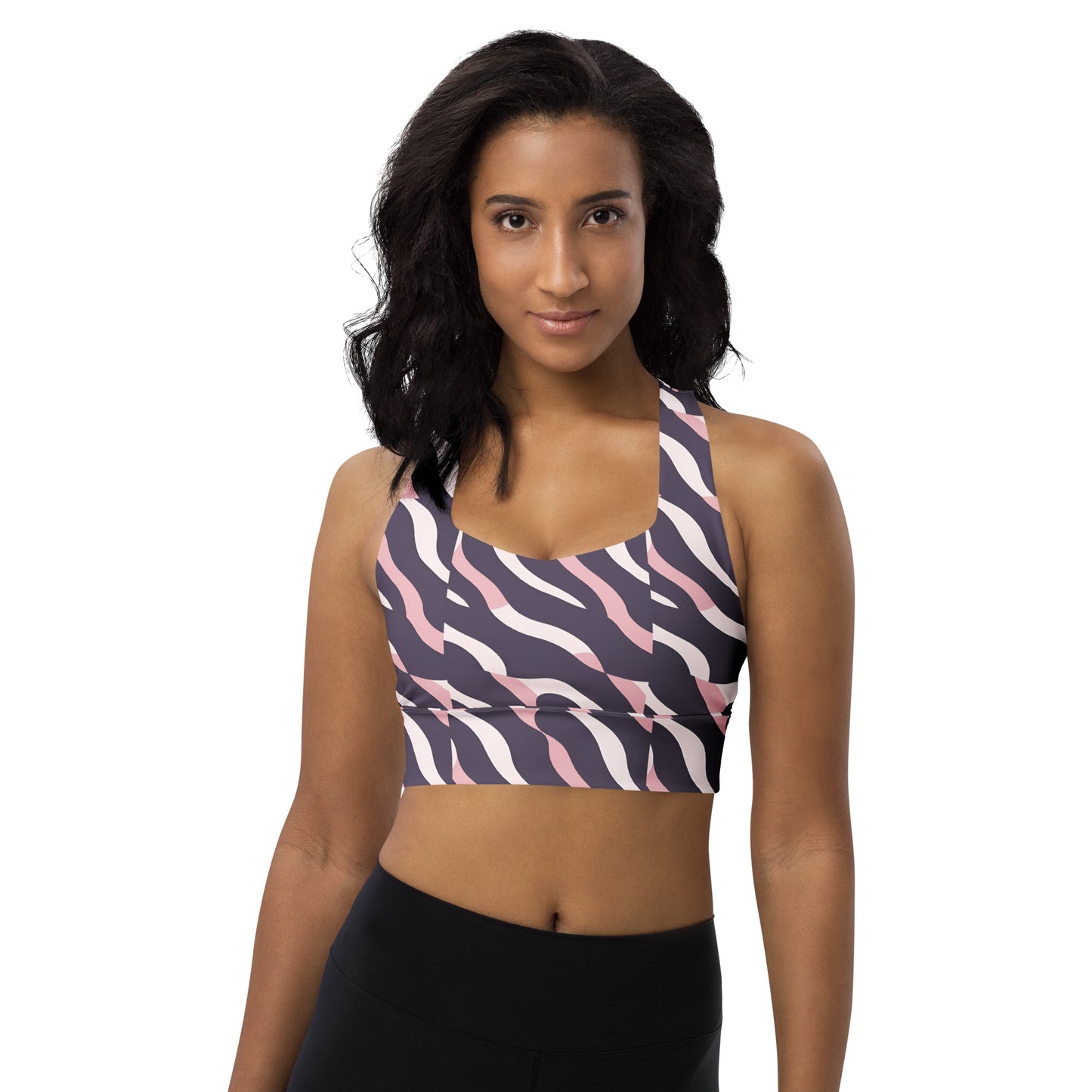 Longline sports bra